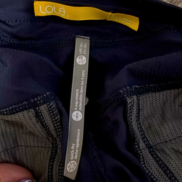 Lole Navy Track Pants Relaxed Fit Sz S - Picture 5 of 6